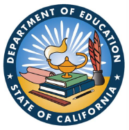Logo of Department of Education - State of California